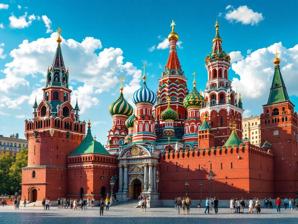 Discovering the Kremlin in Moscow